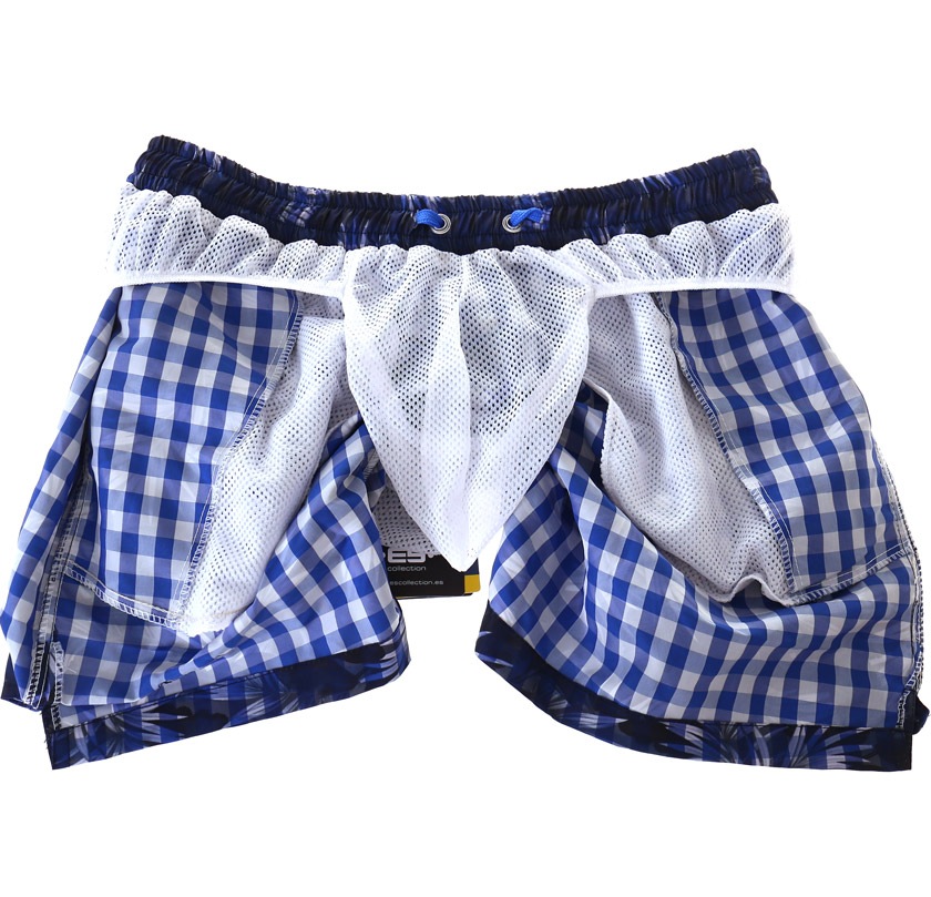 EScollection/�������������쥯����� TROPIC SQUARES BOARDSHORT �ȥ��ԥ���ץ��� ��ʪ�� ����ʡ����å��դ� ΢���դ� U-Shape �����०���� �����եѥ�ġ��ܡ��ɥ��硼�ġ���󥺿��� ����ѥ�ġ����ѥ� �������� �ӡ���������