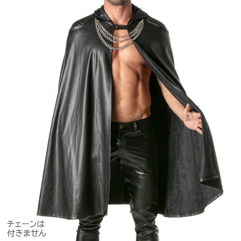 TOF PARIS/Trends Of Friends Kinky Cape for men�ե������쥶�������� �ޥ�� �ա����դ� ���ѥå��� ��� �ե��å���� �����ץ�
