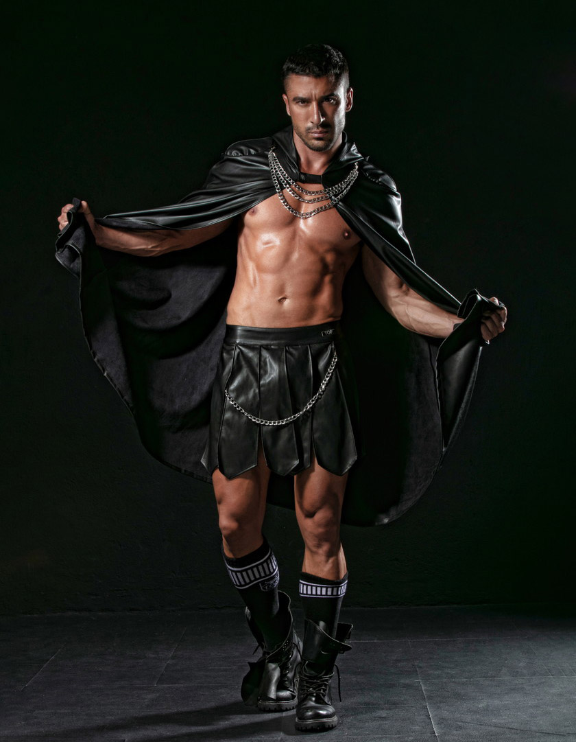 TOF PARIS/Trends Of Friends Kinky Cape for men�ե������쥶�������� �ޥ�� �ա����դ� ���ѥå��� ��� �ե��å���� �����ץ�