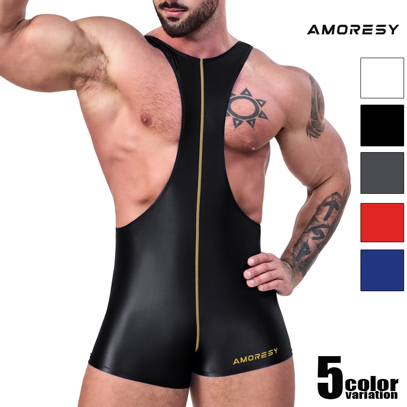 ��󥺥쥹��󥰥�����������ʡ� AMORESY/����쥷�� ���󥿡��饤�� �쥹��󥰥����� �������塼��  Bodybuilder Singlet ���ȥ�å����� ���󥰥�å� �������塡��󥺡��ѥ�ġ��������� ���������ܥ������ѥ�ġ��岼���η� ����