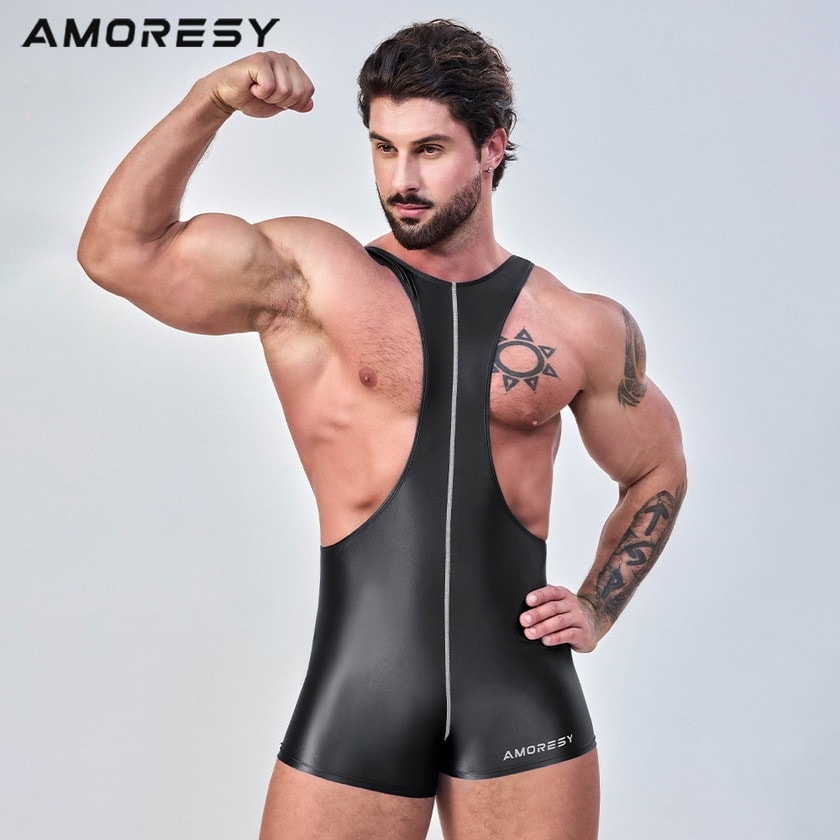 ��󥺥쥹��󥰥�����������ʡ� AMORESY/����쥷�� ���󥿡��饤�� �쥹��󥰥����� �������塼��  Bodybuilder Singlet ���ȥ�å����� ���󥰥�å� �������塡��󥺡��ѥ�ġ��������� ���������ܥ������ѥ�ġ��岼���η� ����