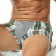 SEOBEAN/���ӥ� ����������ɥȥ�󥯥���Hybrid Tartan Check Trunks 250506 �����å�����������������å� ���åȥ�100% �������塡��󥺡��ѥ��
