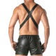 TOF PARIS/Trends Of Friends Kinky Overalls Shorts ���ѥ졼�ȥ����С������� �ե������쥶�� ���