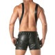 TOF PARIS/Trends Of Friends Kinky Overalls Shorts ���ѥ졼�ȥ����С������� �ե������쥶�� ���