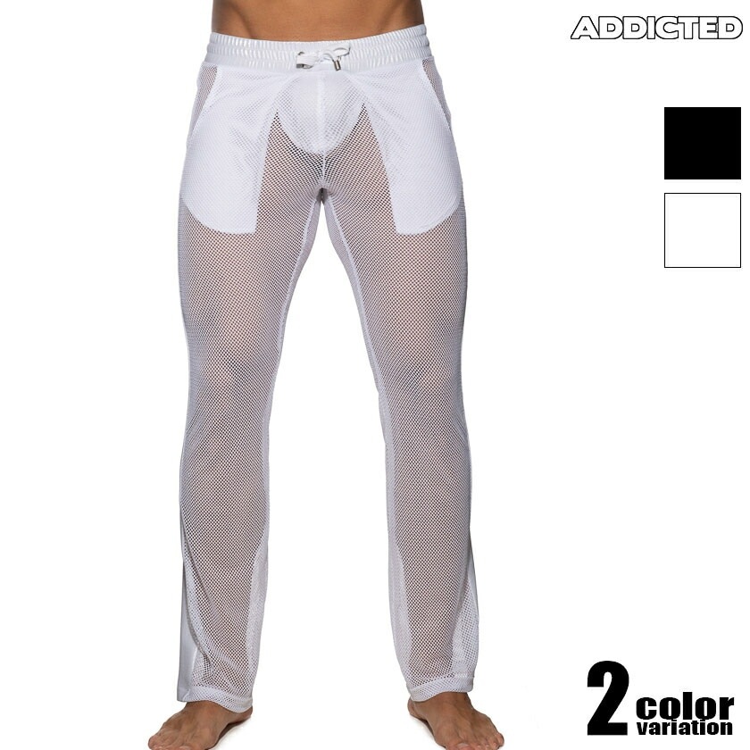 ADDICTED/ǥƥå LONG MESH PANT 󥰥ѥġ󥺡ܥȥॹեå󡡥ݡĥ० å եȥݥåȹ¤