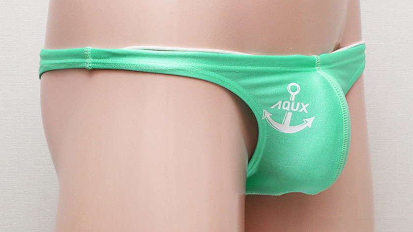 AQUX/���å��� V-Back "Mint Green" �����०���� �ӥ��˷� ��󥺿��� ���ѥ� ���ѥ� �������� �ӡ��������� aqux