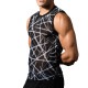AndrewChristian/����ɥ�塼���ꥹ����� Naked Truth Capsule See-Through Sleeveless Muscle Tank �饤���� ���󥯥ȥå� Ʃ�� �������롼 ���