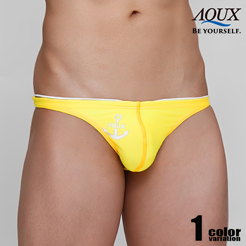 AQUX/���å��� V-Back "Yellow" �����०���� �ӥ��˷� ��󥺿��� ���ѥ� ���ѥ� �������� �ӡ��������� aqux