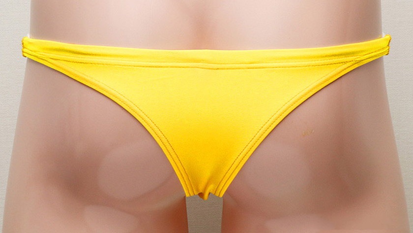 AQUX/���å��� V-Back "Yellow" �����०���� �ӥ��˷� ��󥺿��� ���ѥ� ���ѥ� �������� �ӡ��������� aqux