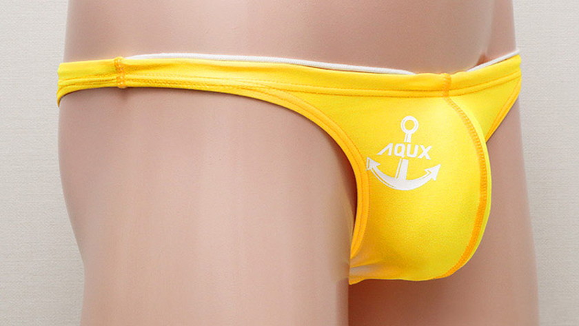 AQUX/���å��� V-Back "Yellow" �����०���� �ӥ��˷� ��󥺿��� ���ѥ� ���ѥ� �������� �ӡ��������� aqux