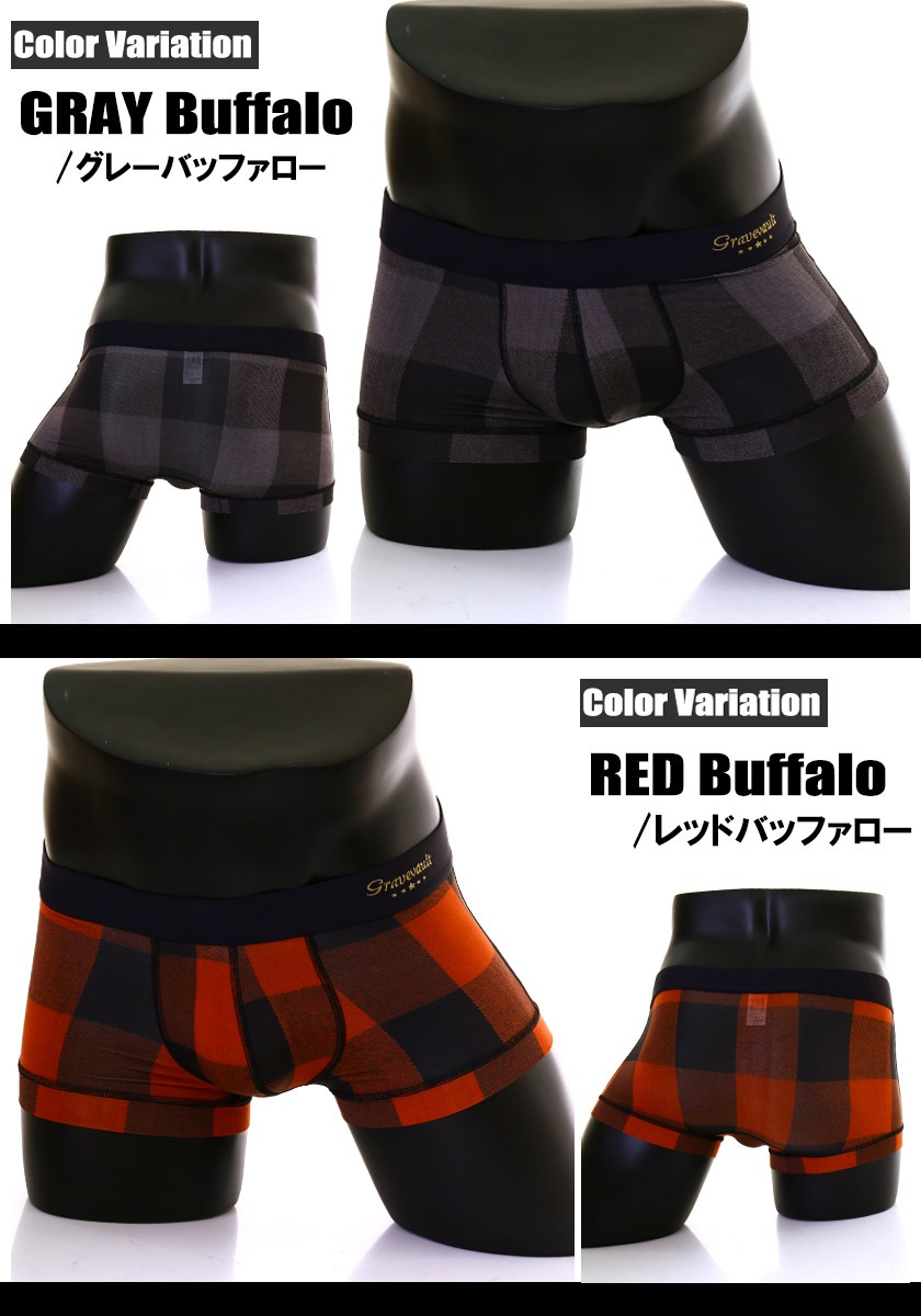 �ܥ������ѥ�� ��� ��Gravevault/���쥤�֥ܡ���ȡ�Buffalo check Low-rise ��� �ܥ����� �ѥ�� �������� �������������