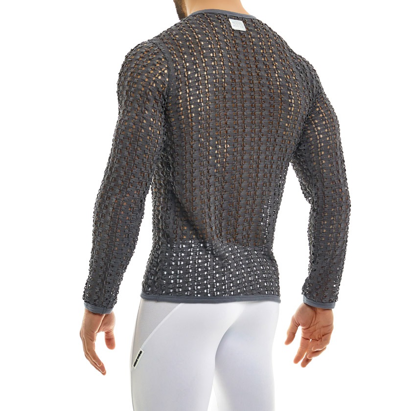 ModusVivendi/����� �ӥ٥�ǥ� Hole Longsleeves Ĺµ ���롼�ͥå������Ԥ� ���ܥ�å��� ��ȥ� T����ġ�Ĺµ����󥺡��ե��å���󡡥ȥåץ�