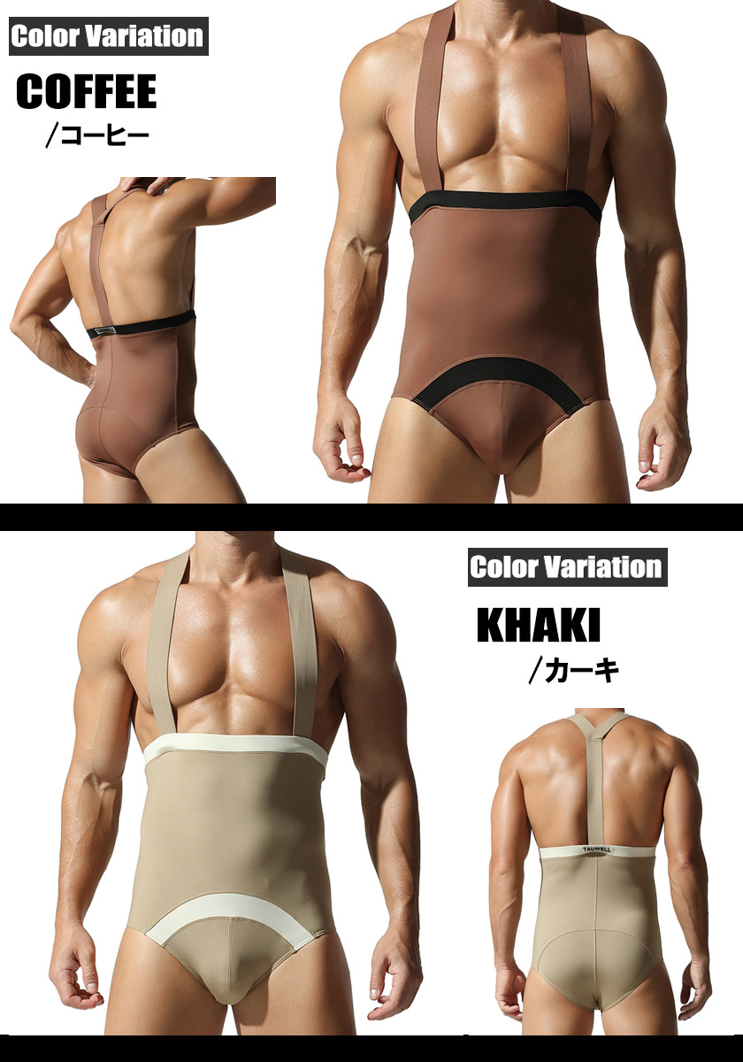TAUWELL/������������ Singlet Bodysuit 25707 �ܥǥ������� ����ʡ����������塡��󥺡��岼���η� ���󥰥�å�