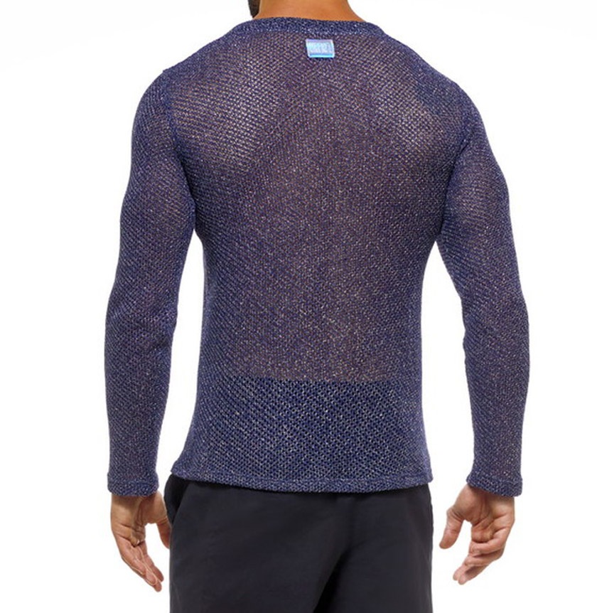 ModusVivendi/����� �ӥ٥�ǥ� Knight V-Neck Longsleeves V�ͥå� �������롼 Ĺµ �˥å� ���� Ʃ�� ��������