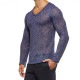 ModusVivendi/����� �ӥ٥�ǥ� Knight V-Neck Longsleeves V�ͥå� �������롼 Ĺµ �˥å� ���� Ʃ�� ��������