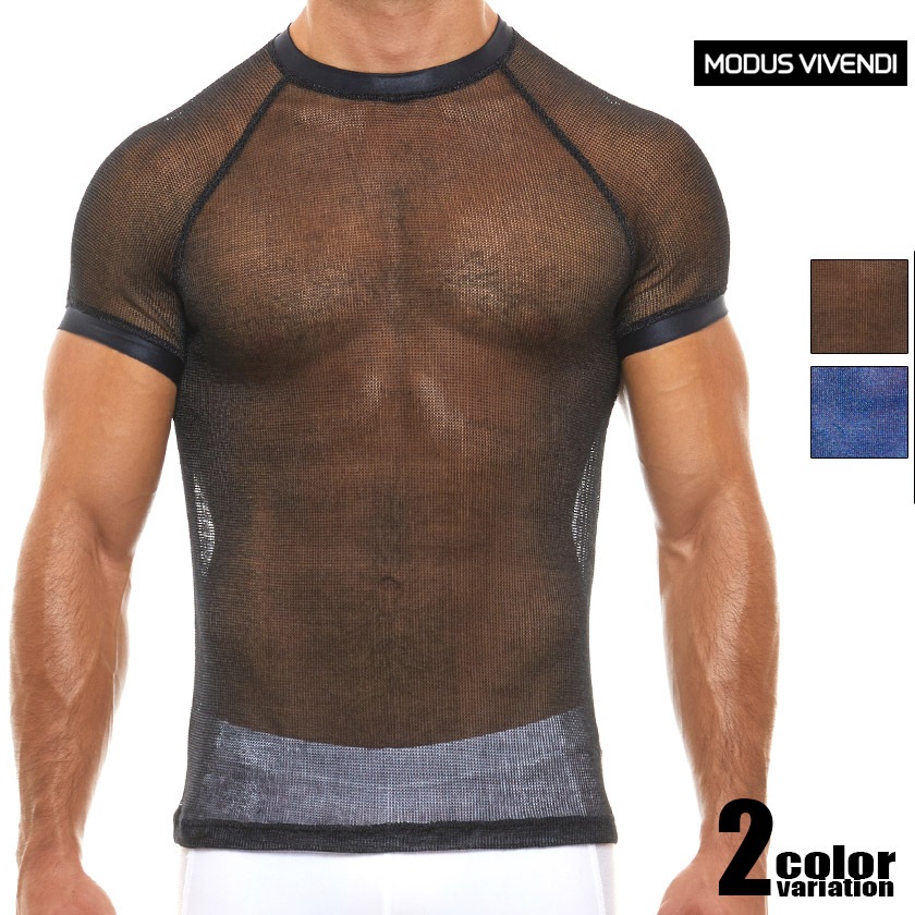 ModusVivendi/����� �ӥ٥�ǥ� Armor T-Shirt �������롼 ��� ���饭�� Ʃ�� Ⱦµ