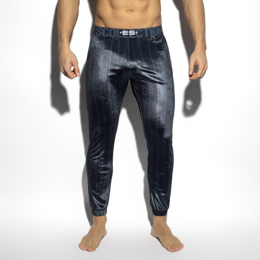 ADDICTED/���ǥ����ƥ��å� VELVET DIPLOMATIC WAISTBAND PANTS ���� ���󥰥ѥ�� ���ȥ饤�� ��� �ܥȥॹ