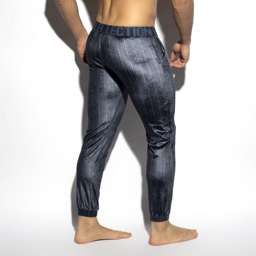 ADDICTED/���ǥ����ƥ��å� VELVET DIPLOMATIC WAISTBAND PANTS ���� ���󥰥ѥ�� ���ȥ饤�� ��� �ܥȥॹ