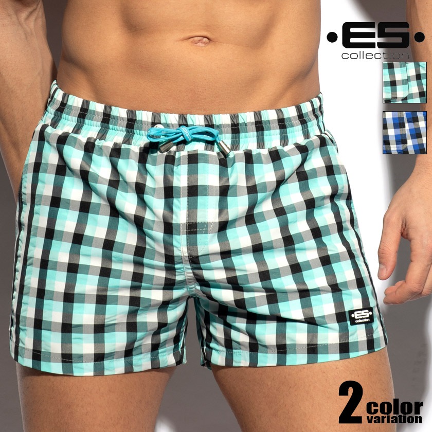 EScollection/�������������쥯����� SQUARED SWIM SHORTS �����०���� �����եѥ�� �ܡ��ɥ��硼�� ��󥺿��� ����ѥ�� ���ѥ� �������� �ӡ���������