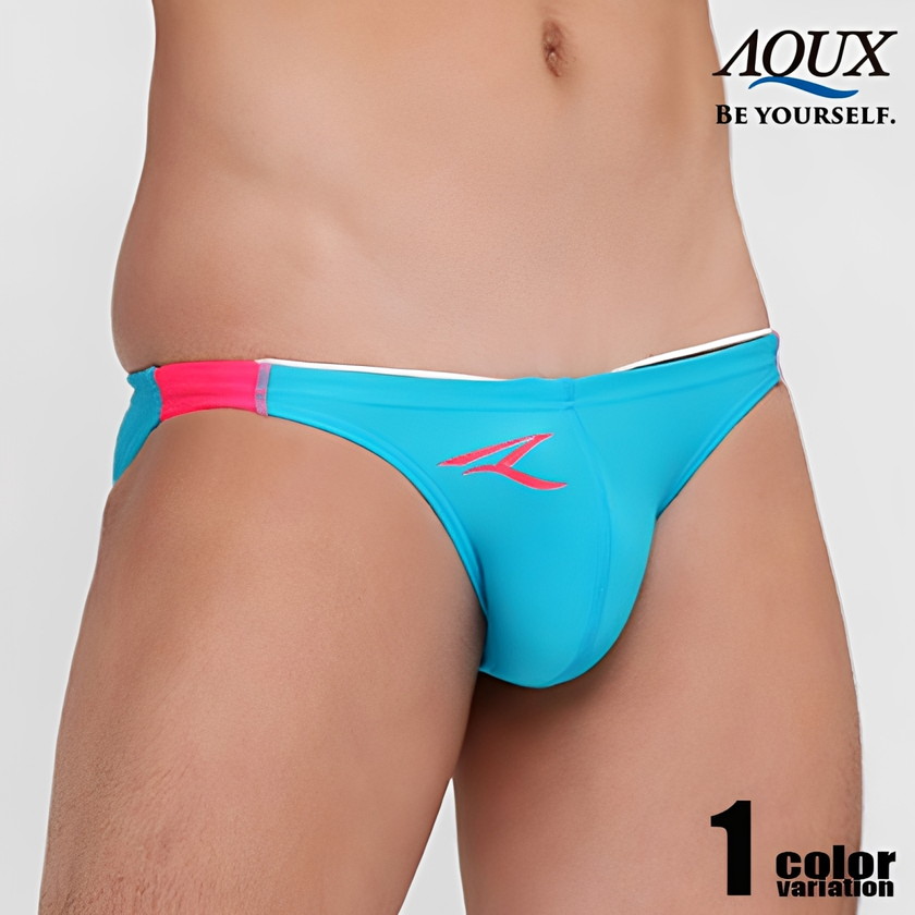 AQUX/���å��� Narrow Side Speedos "Blue" �����०���� ���ѥ� ��󥺿��� �ӥ��˷� ���ѥ� �������� �ӡ��������� aqux