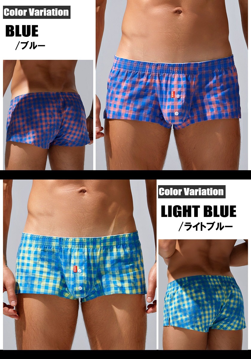 SEOBEAN/���ӥ� ���硼�ȥȥ�󥯥���Ω��˥�� Distressed Fit Trunks 240504 �����å��������åȥ�100% �������塡��󥺡��ѥ��