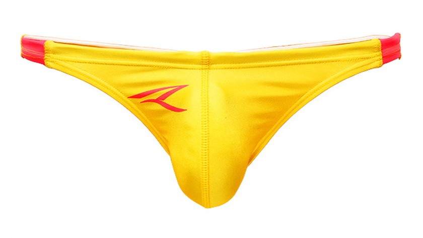 AQUX/���å��� Narrow Side Speedos "Yellow" �����०���� ���ѥ� ��󥺿��� �ӥ��˷� ���ѥ� �������� �ӡ��������� aqux