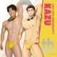 AQUX/���å��� Narrow Side Speedos "Yellow" �����०���� ���ѥ� ��󥺿��� �ӥ��˷� ���ѥ� �������� �ӡ��������� aqux