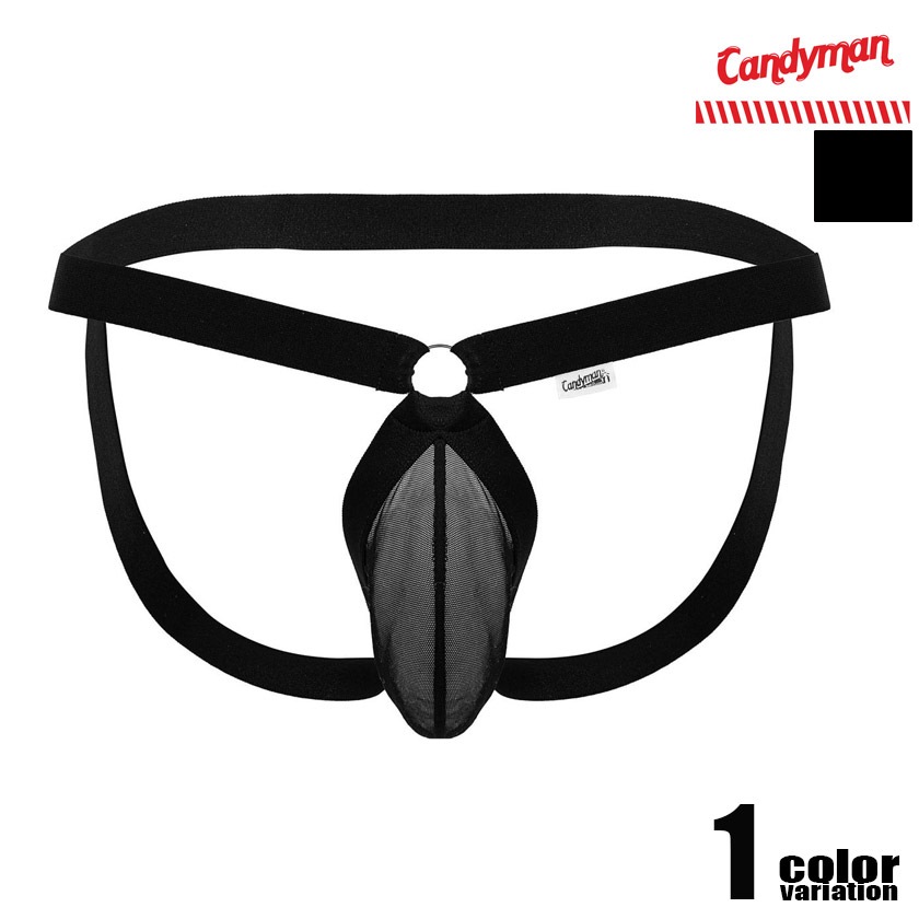 CandyMan/�����ǥ����ޥ� Mesh Jockstrap  ��å��� �������롼 Ʃ�� �������塡��� �ѥ�� Y�Хå� ����å����ȥ�å� ��������
