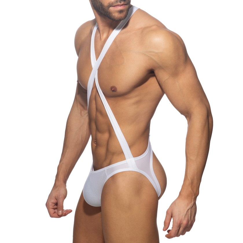 ADDICTED/���ǥ����ƥ��å�REPTILE CRIS CROSS BODYSUIT �쥹��󥰥�����������ʡ� �������塡��󥺡��ܥǥ������� �岼���η� O�Хå�