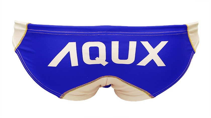 AQUX/���å��� Big Logo Bikinis "Blue" �����०���� ���ѥ� ��󥺿��� �ӥ��˷� ���ѥ� �������� �ӡ��������� aqux