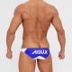 AQUX/���å��� Big Logo Bikinis "Blue" �����०���� ���ѥ� ��󥺿��� �ӥ��˷� ���ѥ� �������� �ӡ��������� aqux