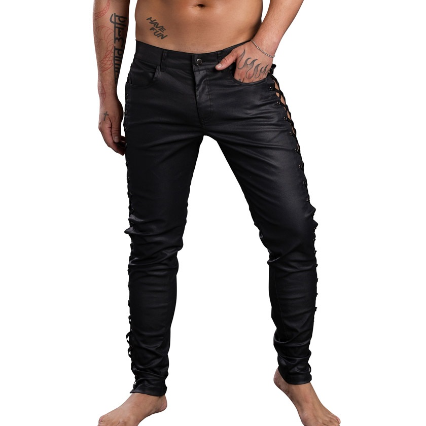 AndrewChristian/����ɥ�塼���ꥹ����� F.A.G. Capsule X-Rated Pants �ܥȥॹ ���󥰥ѥ�� �Ԥ߾夲 �����ɥ����ץ� ��� ���ܥ� �ե��å����