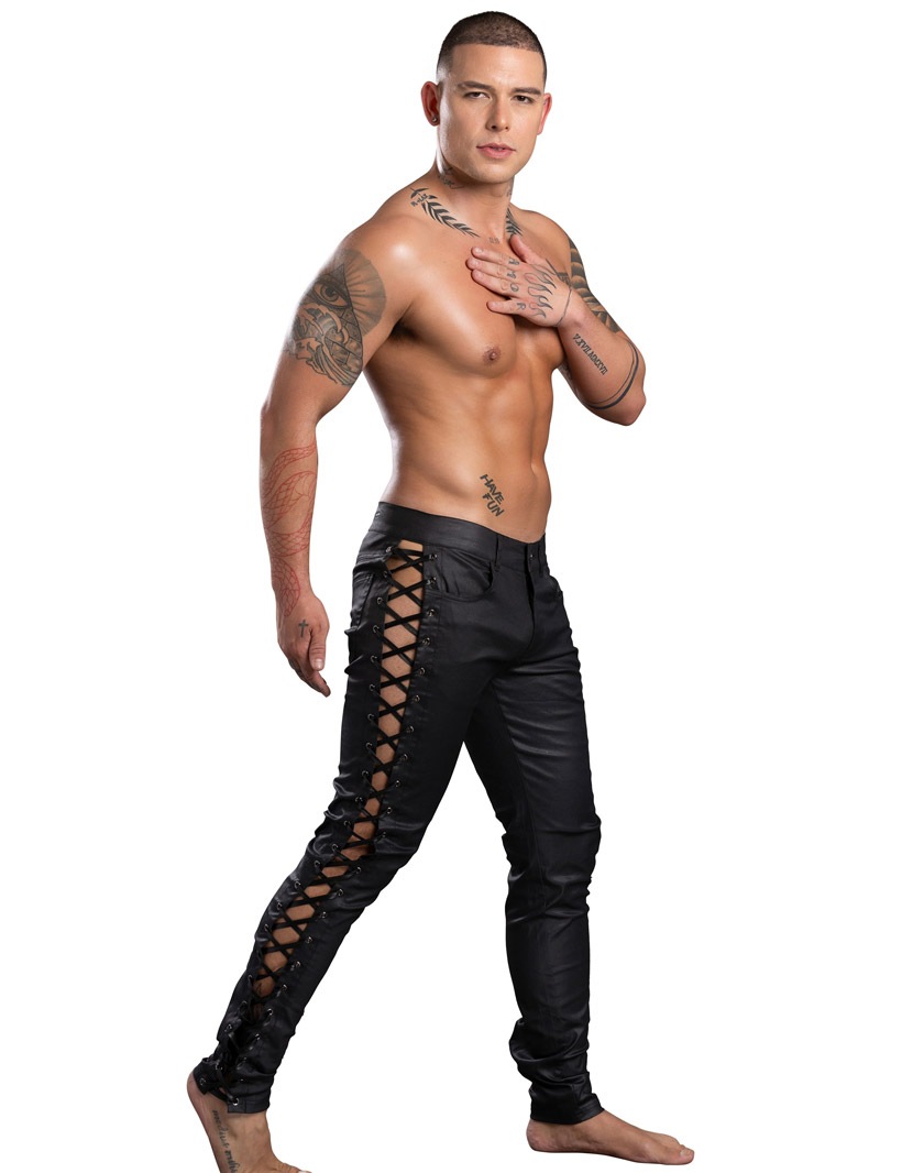 AndrewChristian/����ɥ�塼���ꥹ����� F.A.G. Capsule X-Rated Pants �ܥȥॹ ���󥰥ѥ�� �Ԥ߾夲 �����ɥ����ץ� ��� ���ܥ� �ե��å����
