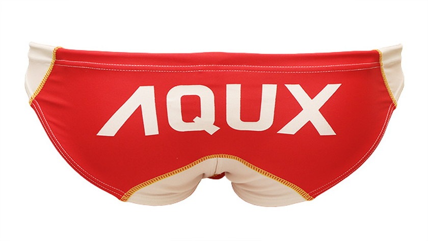 AQUX/���å��� Big Logo Bikinis "Red" �����०���� ���ѥ� ��󥺿��� �ӥ��˷� ���ѥ� �������� �ӡ��������� aqux