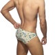 ADDICTED/���ǥ����ƥ��å� SPRING FLOWERS SWIM BRIEF �ӥ��˷����� ����ѥ�� ���ѥ� ���� �����०���� �������� ��� Pack-Up  MOLDED ��ʪ�� ����