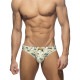 ADDICTED/���ǥ����ƥ��å� SPRING FLOWERS SWIM BRIEF �ӥ��˷����� ����ѥ�� ���ѥ� ���� �����०���� �������� ��� Pack-Up  MOLDED ��ʪ�� ����