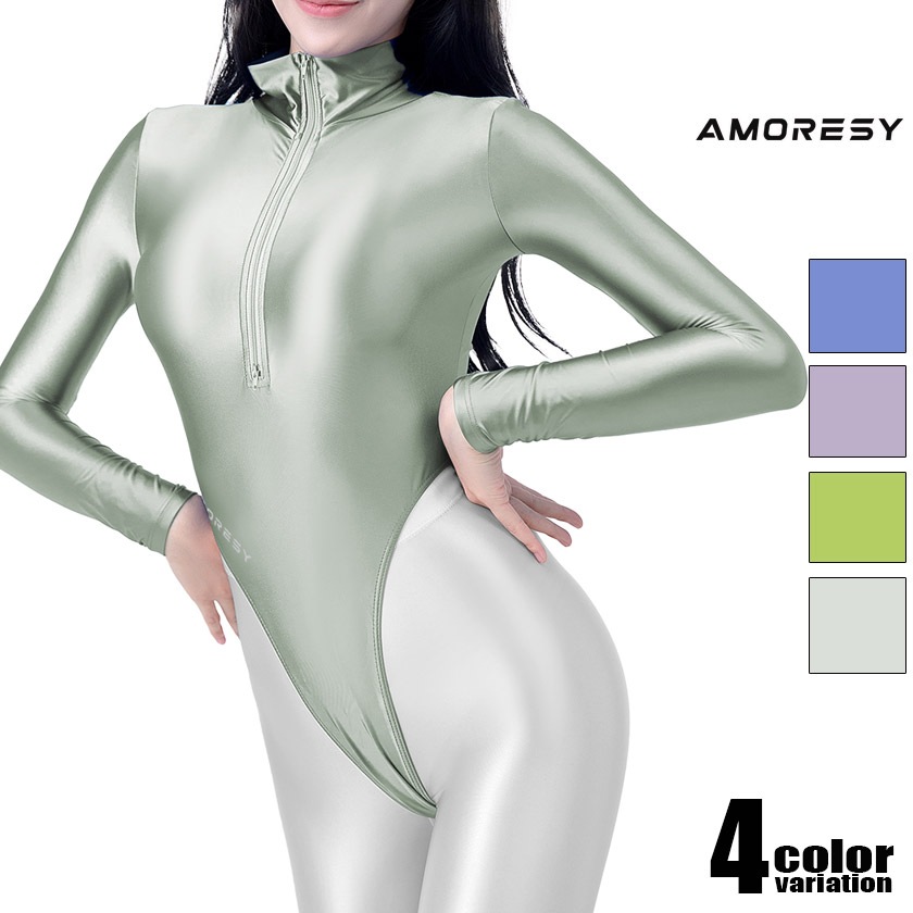 AMORESY/����쥷�� �������塼�� Solara C Series Super High-Leg Thong Swimsuit Leotard �����ĥ��ȥ�å����� ������ Ĺµ T�Хå� �ҥåץ饤�� �˽����� ��˥��å��� ���� �ϥ��쥰 �쥪������