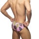 ADDICTED/���ǥ����ƥ��å� MAPLE LEAVES SWIM BRIEF �ӥ��˷����� ����ѥ�� ���ѥ� ���� �����०���� �������� ��� Pack-Up  MOLDED ��ʪ�� ��
