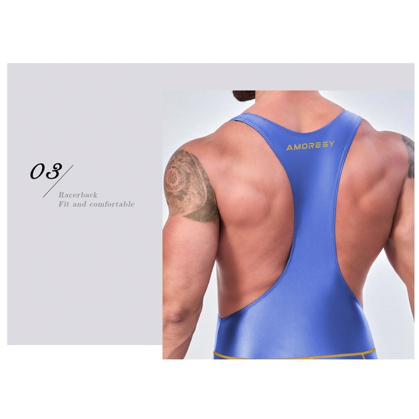 19��18���ޤ�40��OFF����󥺥쥹��󥰥�����������ʡ� AMORESY/����쥷�� �������塼�� Octavian Racerback Bodybuilder Singlet ���ȥ�å����� ���󥰥�å� �������塡��󥺡��ѥ�ġ��������� ���������ܥ������ѥ�ġ��岼���η� ����