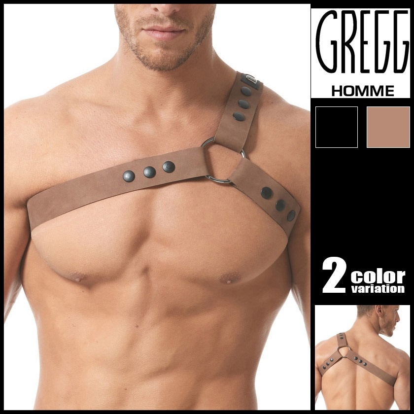 GreggHomme/����å������� BONDED��HARNESS��TOP �쥶���ϡ��ͥ� �磻��� ��������������̵��