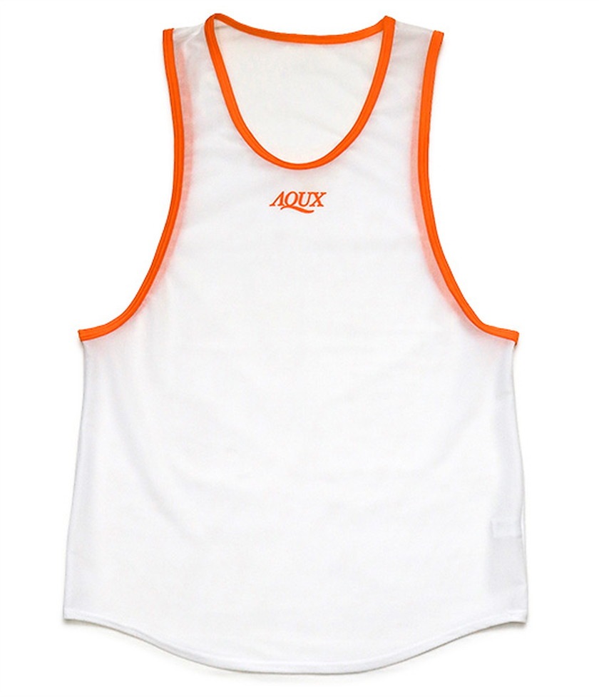 AQUX/���å��� Loose Tank II "White"  ��å��� ���󥯥ȥå� µ�ʤ� �Ρ����꡼�� ���꡼�֥쥹 ��� �ե��å���� �ȥåץ� aqux