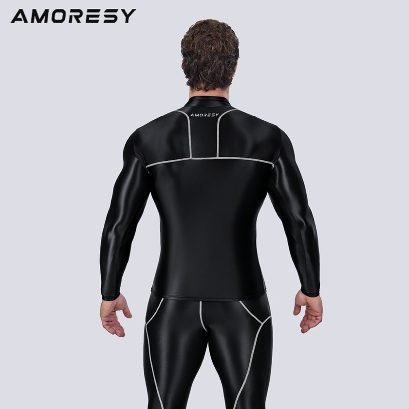 ��󥺥ȥåץ���AMORESY/����쥷�� Jupiter Long-Sleeve Sports Top ����T����� �ԥå��� �ȥåץ� �ե��å���󡡥�󥺡��ĥ�ĥ䡡���٥��١����ݡ��ġ����� Ĺµ