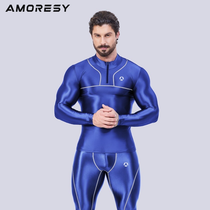 ��󥺥ȥåץ���AMORESY/����쥷�� Jupiter Long-Sleeve Sports Top ����T����� �ԥå��� �ȥåץ� �ե��å���󡡥�󥺡��ĥ�ĥ䡡���٥��١����ݡ��ġ����� Ĺµ