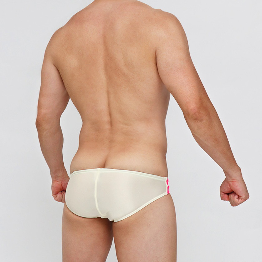 AQUX/���å��� Mid Rise Brief "Off-White" �����०���� �ӥ��˥֥꡼�շ� ��󥺿��� ���ѥ� ���ѥ� �������� �ӡ��������� aqux