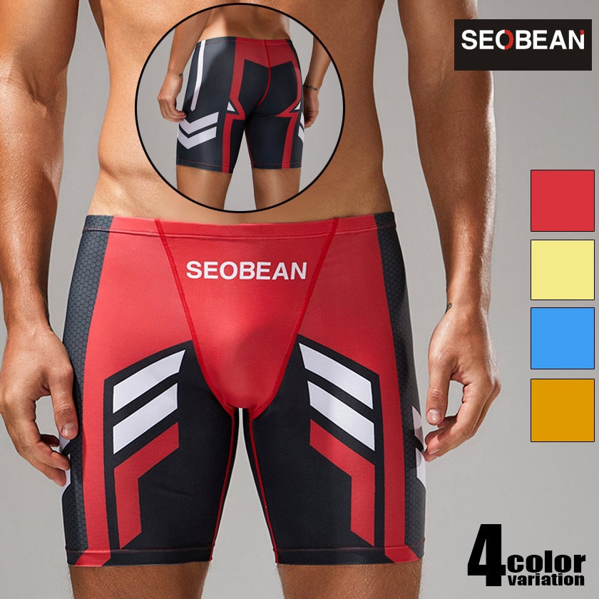 SEOBEAN/���ӥ� �����०���� Long Swimwear 250803�����󥰥ܥ������� �����ॹ�ѥåġ���󥺿��� ����ѥ�ġ����ѥ� �������� �ӡ��������������ࡡ�ס��롡���˿���