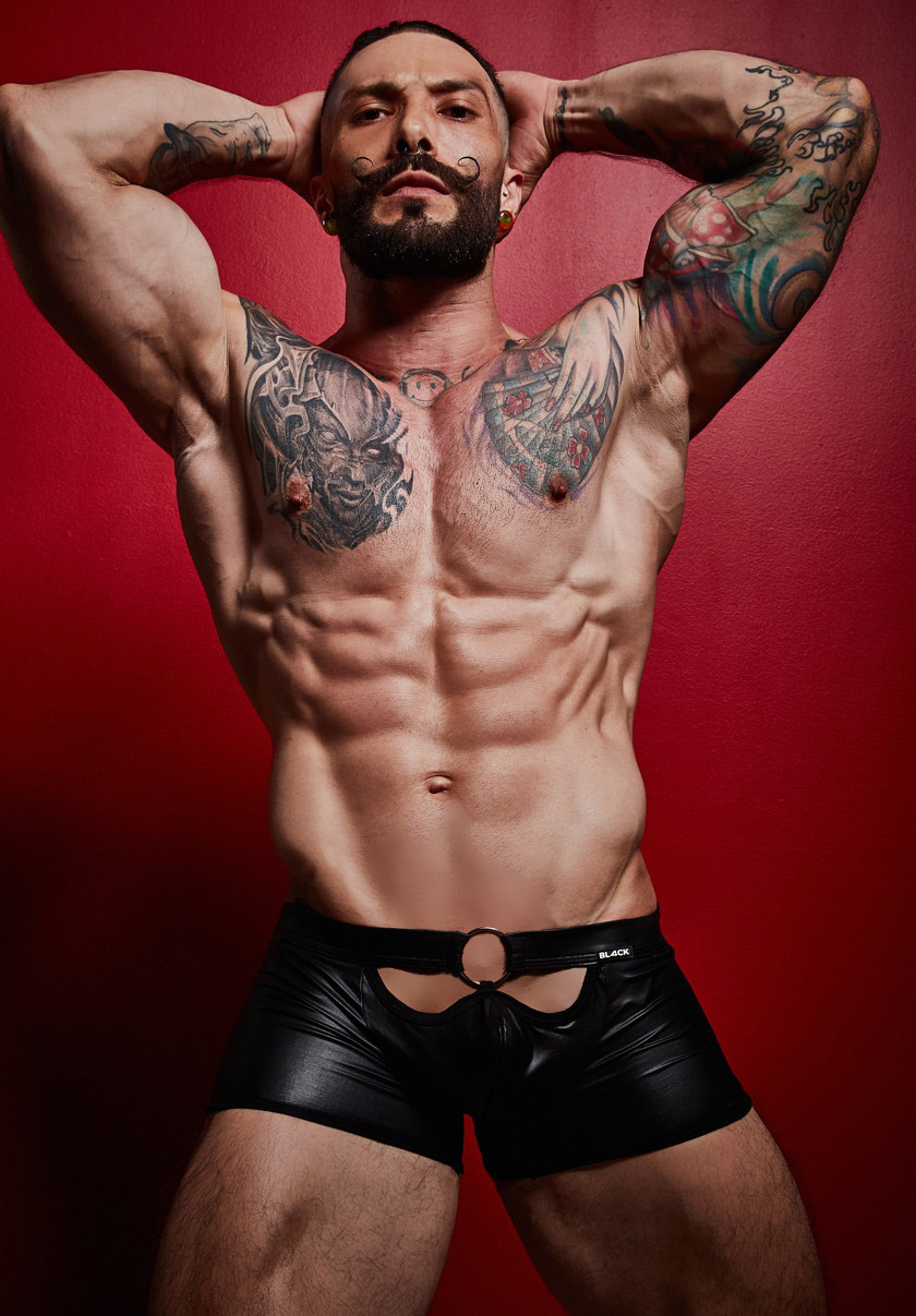 �ܥ������ѥ�� ��� C4M/���åȥե������ Peekaboo Mini Pants  �ե������쥶�� Ω��˥�� ��å��� �᥿���󥰥ܥ����� ���åѡ����å� �������塡��󥺡��ѥ��