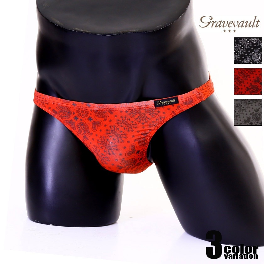 ���T�Хå���Gravevault/���쥤�֥ܡ���ȡ�Bandana T-back ��� T�Хå� �ѥ�� �������� ������������� ��������