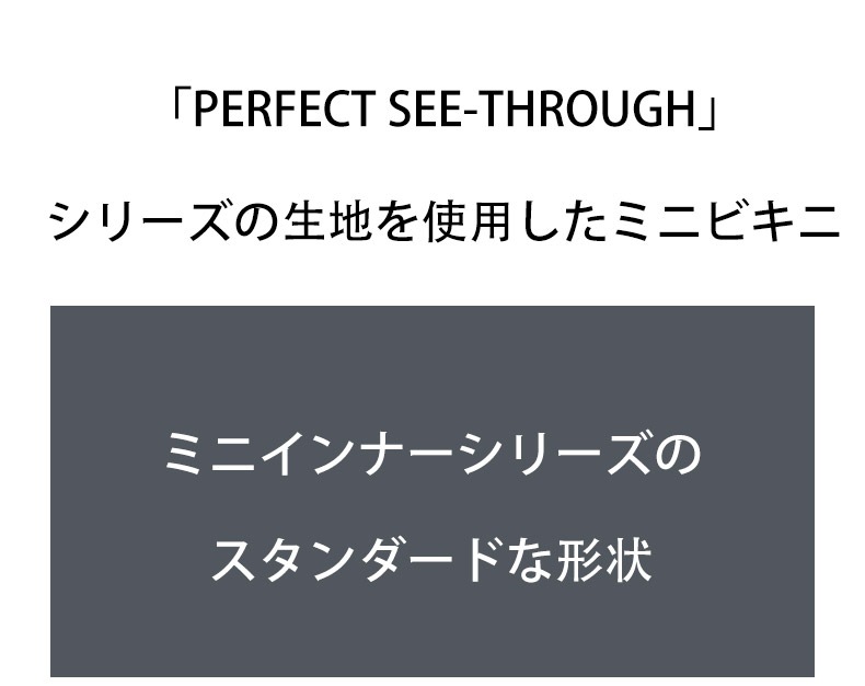 ��󥺥ӥ��� G-station �������ơ������ �ϡ��ե����� �ޥ������ӥ��� �ߥ˥ӥ��� PERFECT SEE-THROUGH �ץ�ߥ�����㥤�� Ʃ�� �������롼 ��� �������� �ѥ�� Ʃ��