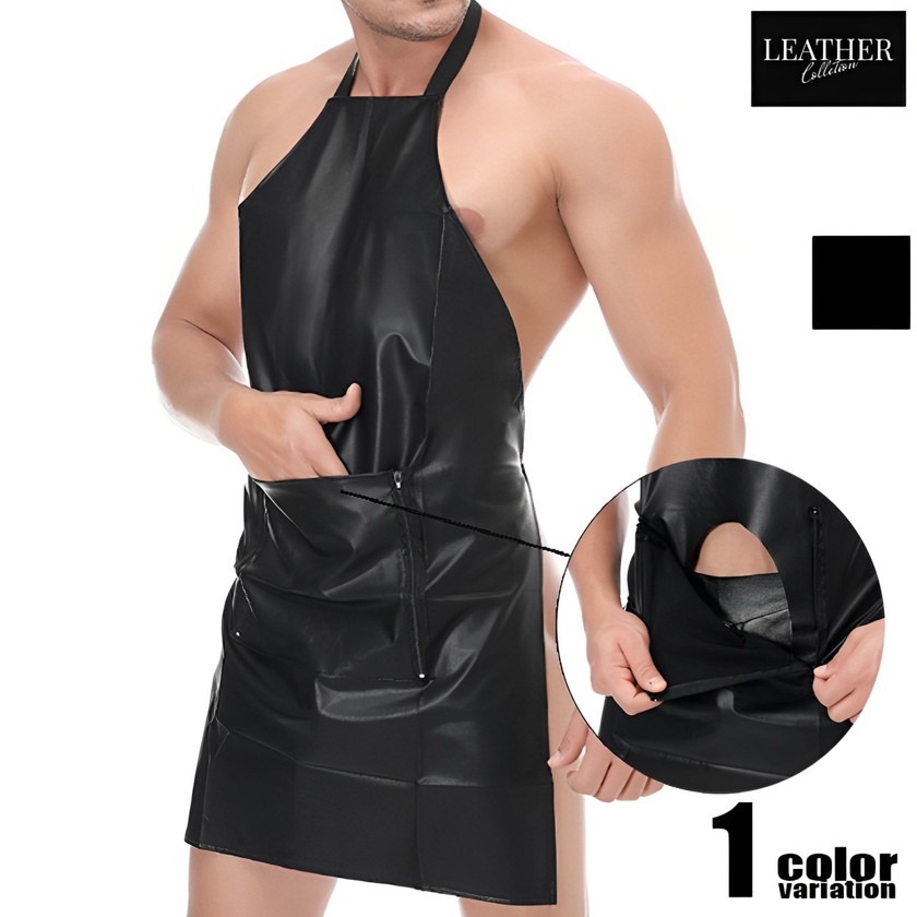 Leather collection/쥶쥯 wild apron ޥå륨ץ ե쥶 ݥåդ 󥺥ץ ޥå Сƥ 磻   塼 ʥȥ