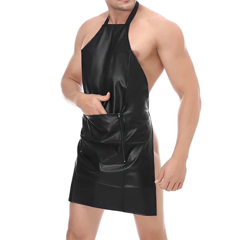 Leather collection/쥶쥯 wild apron ޥå륨ץ ե쥶 ݥåդ 󥺥ץ ޥå Сƥ 磻   塼 ʥȥ